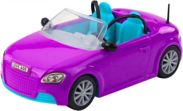 Mini panenka Ankiki kabriolet fialový