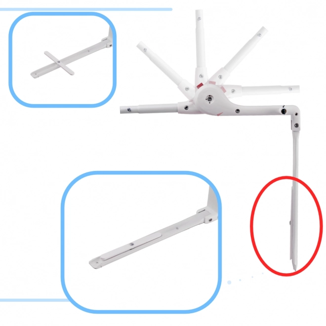 Bezpečnostní zábrana do postele 90 cm – Slon