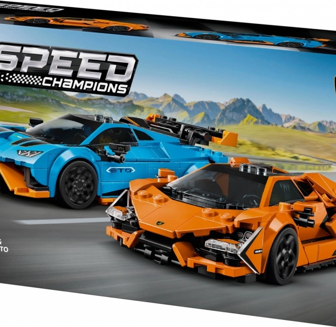 LEGO Speed Champions Lamborghini Revuelto a Huracán STO