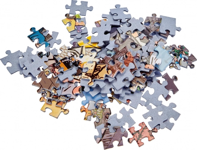 Puzzle Pouliční průvod 2000 dílků
