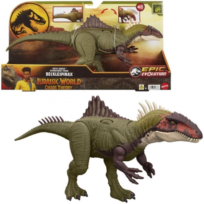 Dinosaura Battle Roarin' Becklespinax se zvuky