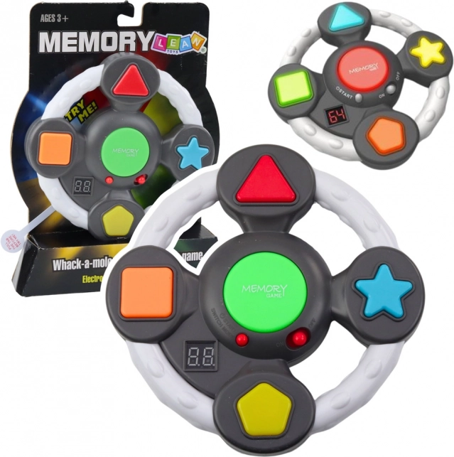 Elektronická logická hra Paměť Volant Světla Zvuky