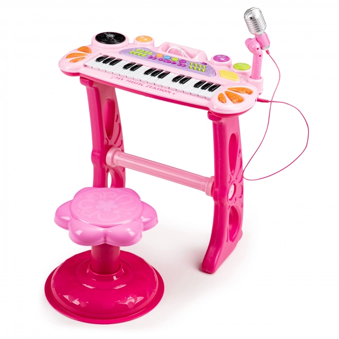 Keyboard s mikrofonem a MP3