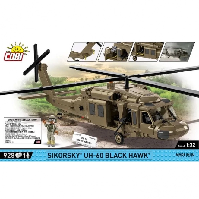 Kostky Sikorsky UH-60 Black Hawk