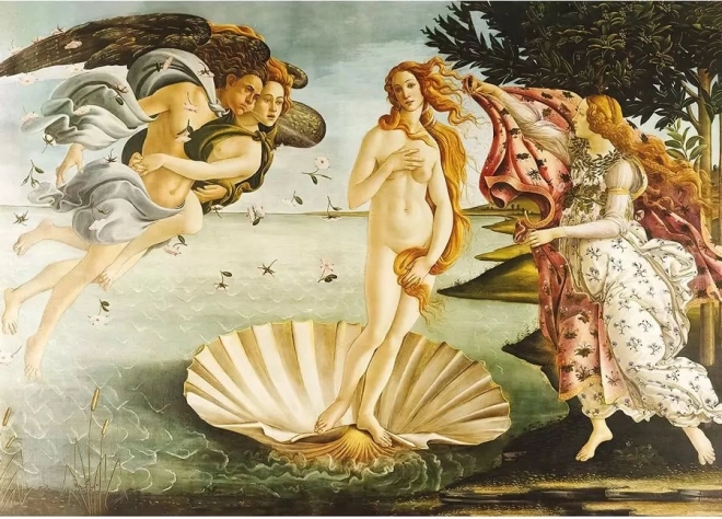 Interdruk Puzzle Art: Zrození Venuše 1000 dílků