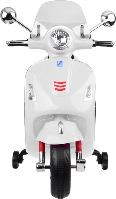 Elektrický skútr Vespa GTS Super pro děti – Bílá