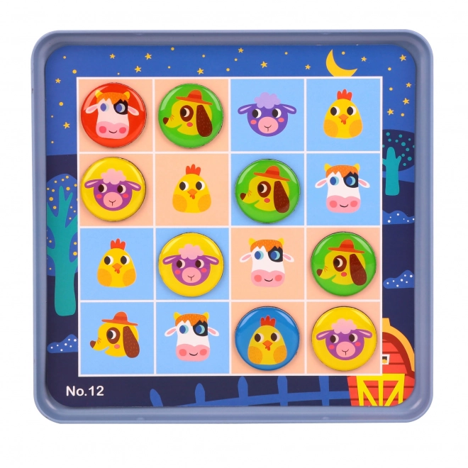 Dětské sudoku farma od Tooky Toy