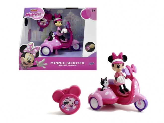 RC vozidlo Minnie Scooter 19 cm