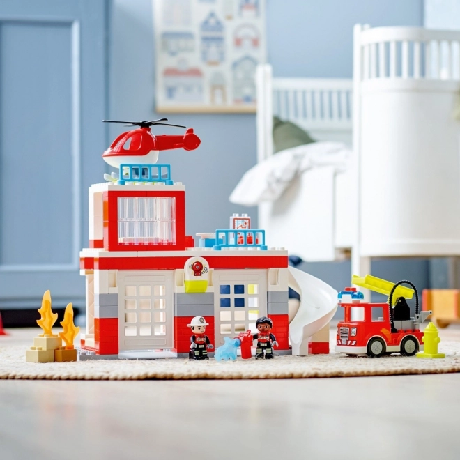 LEGO DUPLO 10970 Hasičská stanice a vrtulník