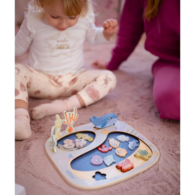 Rybolovná hračka Tooky Toy Montessori