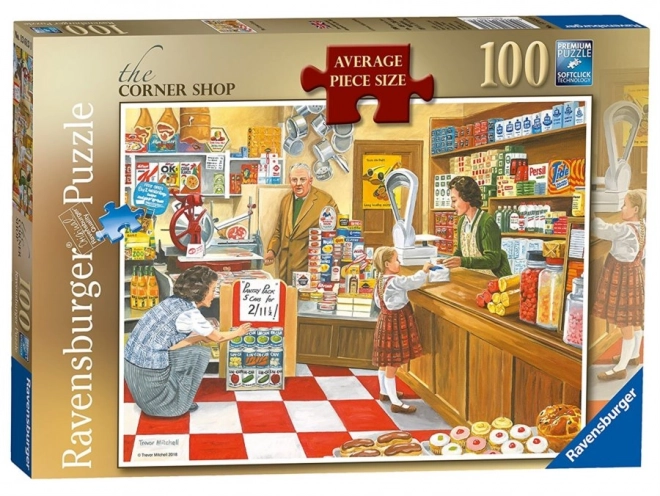 Ravensburger Puzzle Obchod na rohu ulice 100 dílků