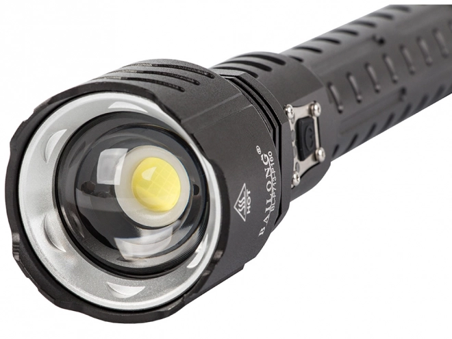 Vojenská taktická svítilna s cree led a funkcí zoomu