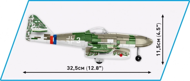 COBI 5721 II WW Messerschmitt ME 262A-1A, 1:32, 390 k, 1 f