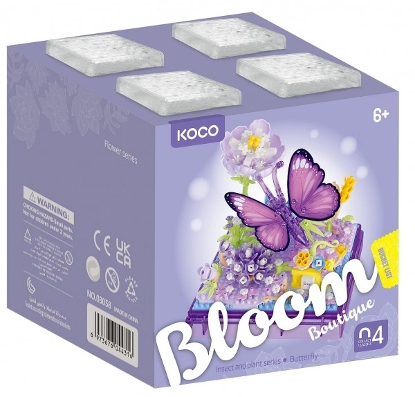 Mini stavebnice KOCO motýlek