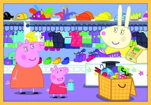 Puzzle 10v1 Peppa Pig