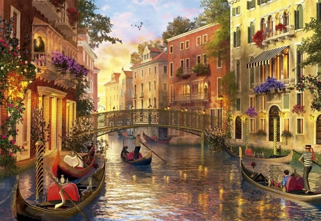 Educa Puzzle Soumrak v Benátkách - Puzzle 1500 Dílů