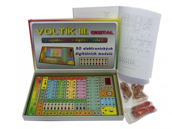 Voltík III společenská hra na baterie