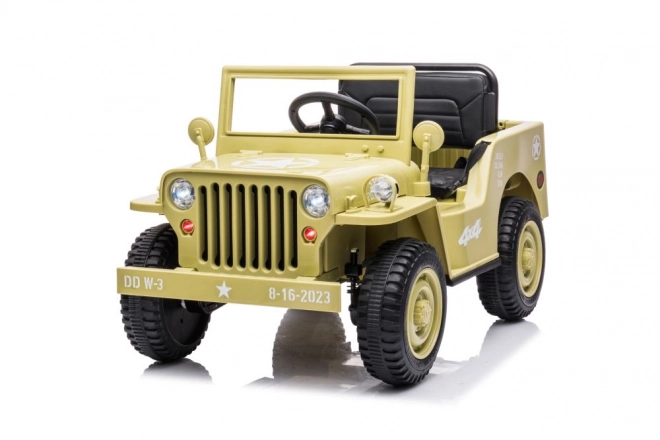 JH-103 Khaki 4x4 bateriové auto