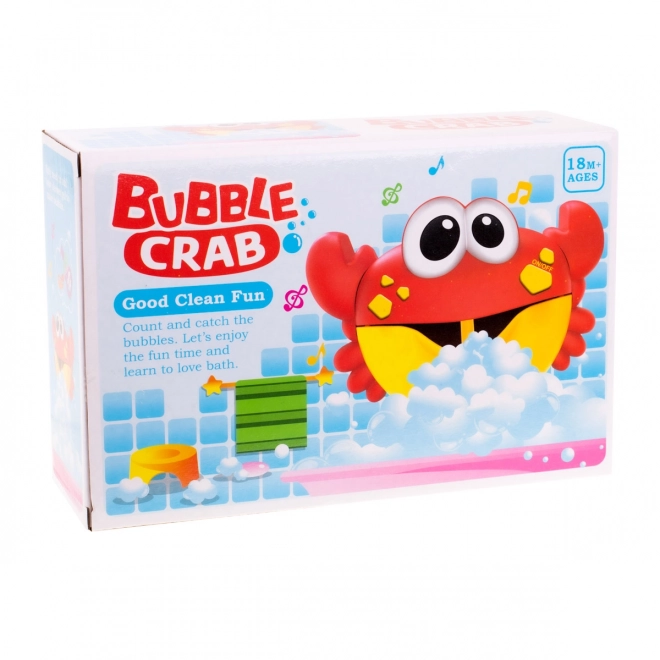 Bublinková žába do koupele – Krab