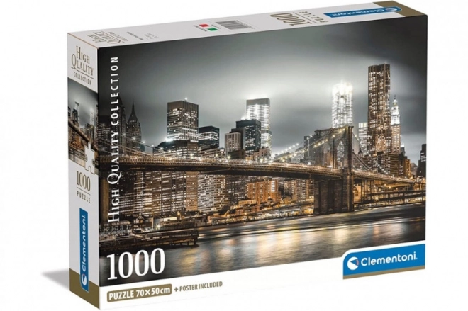 Puzzle 1000 dílků Compact New York Skyline