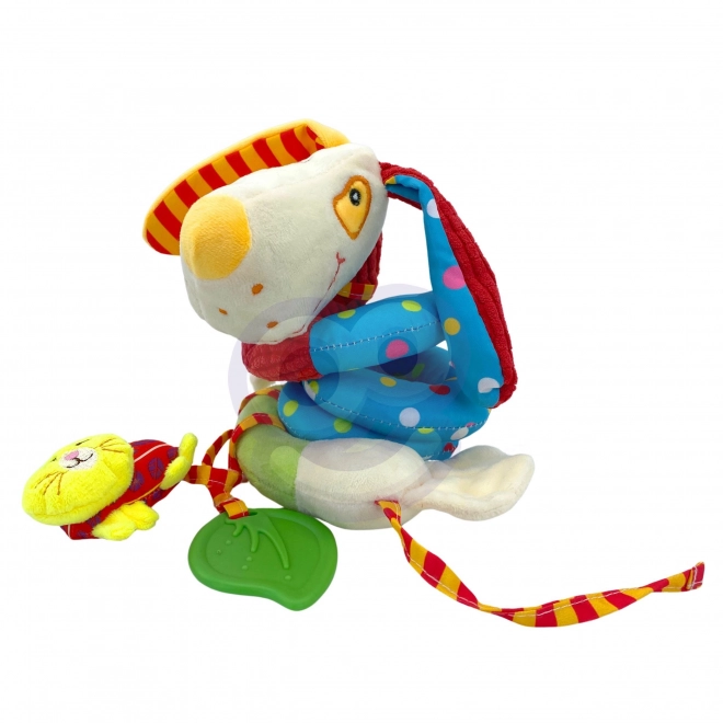 Woopie Baby závěsná spirála na kočárek pejsek