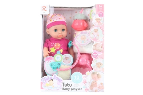 Panenka Tutu Miminko 30 cm s čůráním a zvuky
