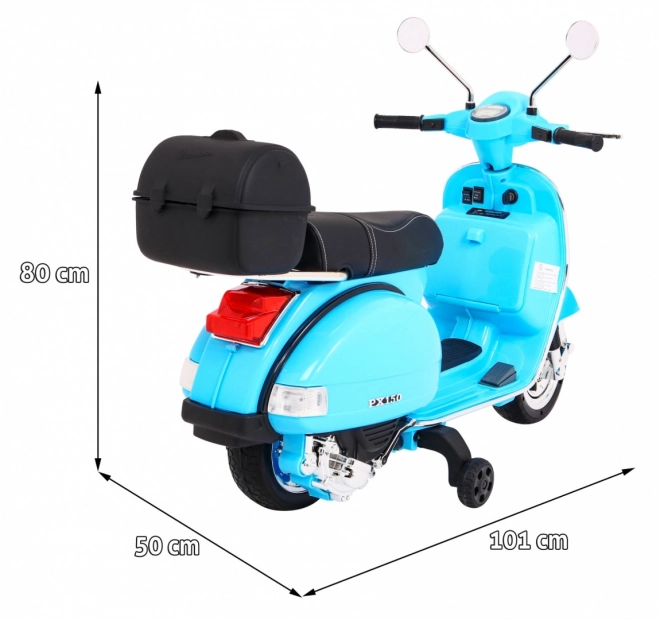 Vozidlo Vespa Scooter Blue