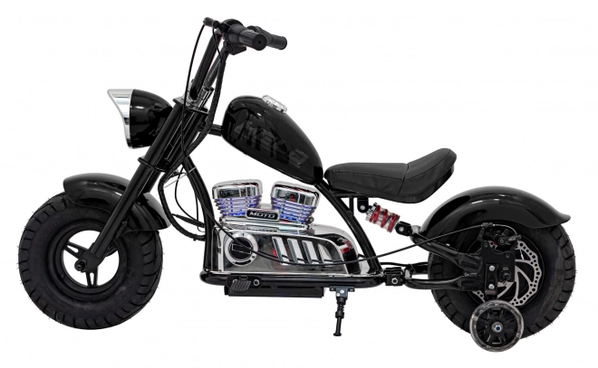 Chopper Warrior Motocykl černá