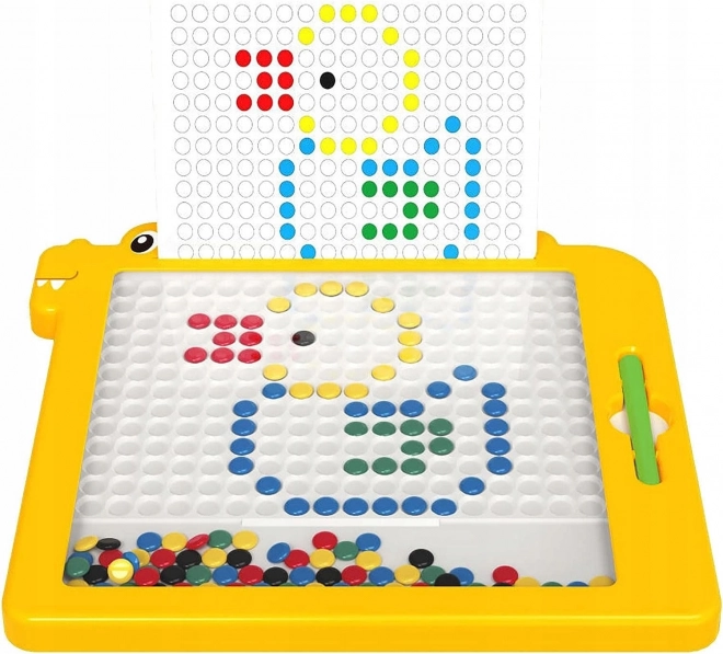 Magnetická tabule pro děti Montessori MagPad Dinosaurus