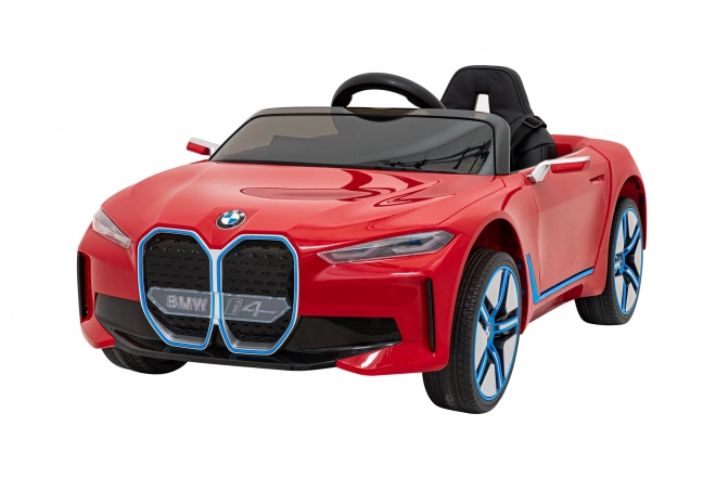 Dětské auto na baterii BMW i4 – Červené