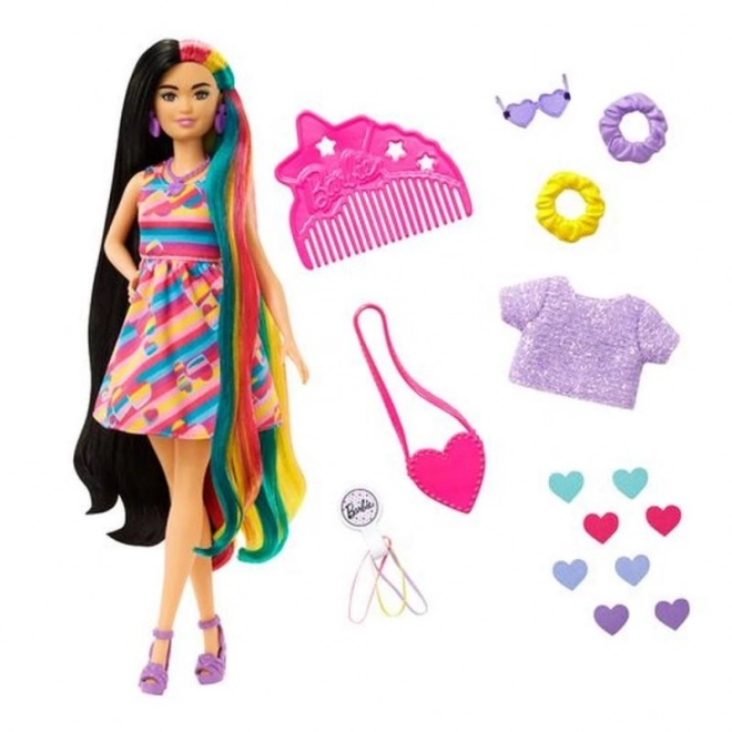 Barbie panenka fantastické vlasové kreace