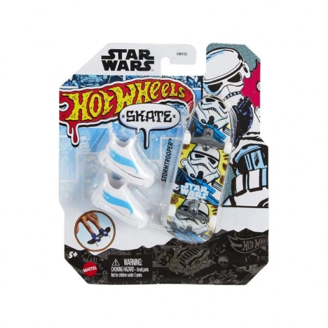 HotWheels Skates tématický fingerboard a boty – Transformers - Starscream
