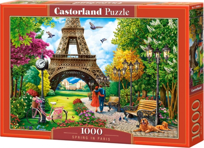 Puzzle 1000 dílků Jaro v Paříži