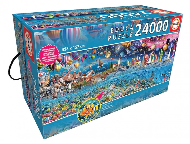 EDUCA Puzzle Život 24000 dílků