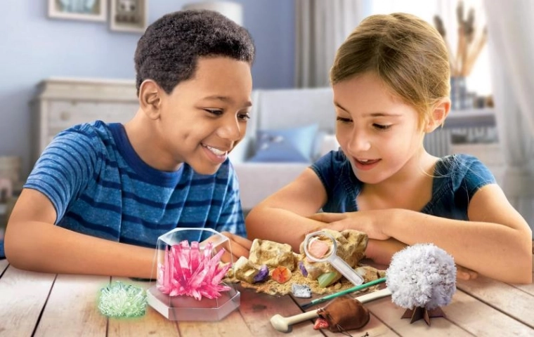 Pěstování a vystavení krystalů