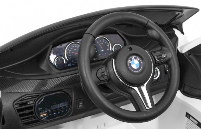Elektrycké auto BMW X6M pro děti - bílé