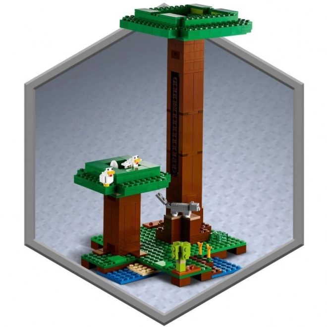 LEGO Minecraft moderní domek na stromě