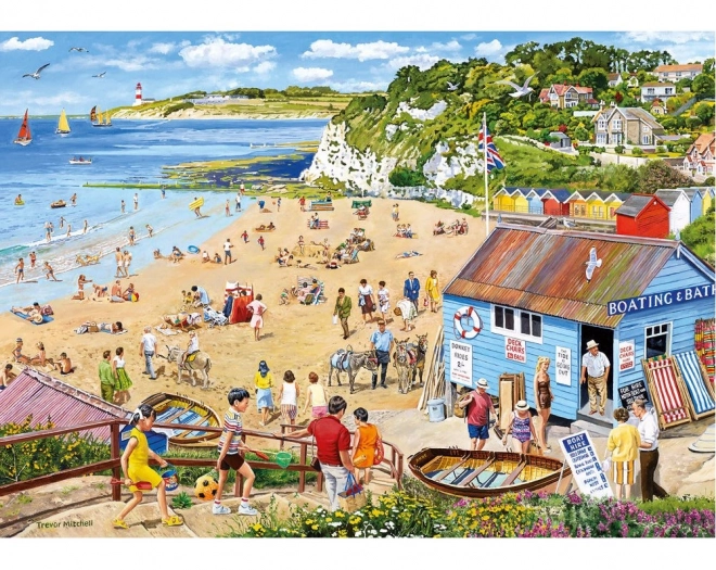 GIBSONS Puzzle Kéž bys tu byl 4x500 dílků