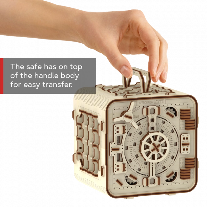 3D puzzle trezor Wooden City