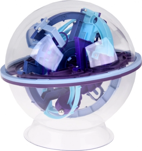 Průhledná koule s víceúrovňovým 3D labyrintem