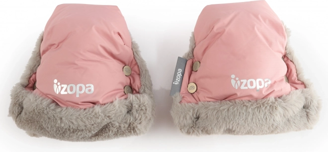 Zimní rukavice Fluffy pro kočárky