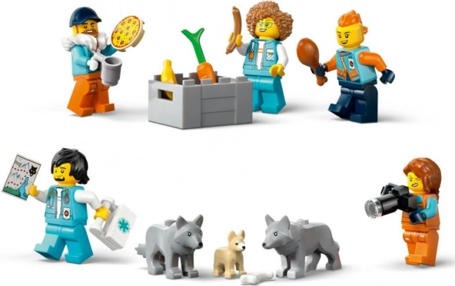 LEGO City Nákladní Auto s Laboratoří pro Polární Průzkumníky