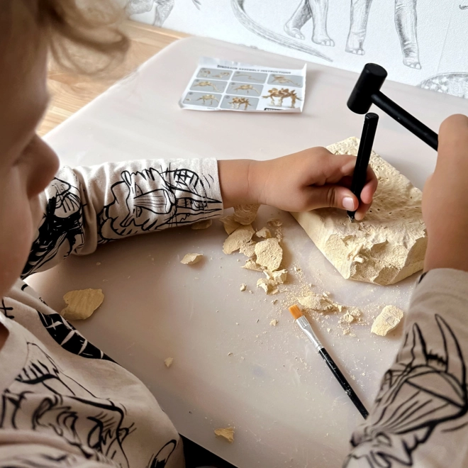 Woopie kreativní hračka dinosaurus kostra vykopávky