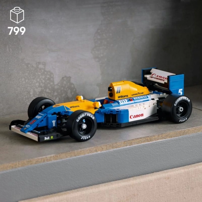 Kostky LEGO Icons Williams Racing FW14B a Nigel Mansell