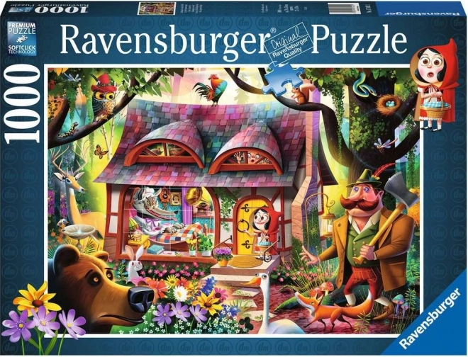 Puzzle Červená Karkulka 1000 dílků