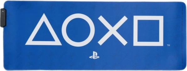 Svítící herní podložka pod klávesnici PlayStation