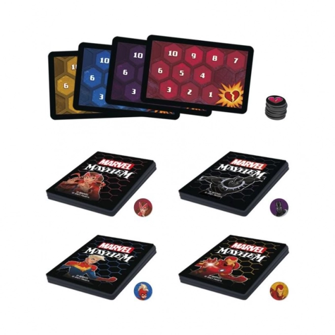 Karetní hra Marvel Mayhem