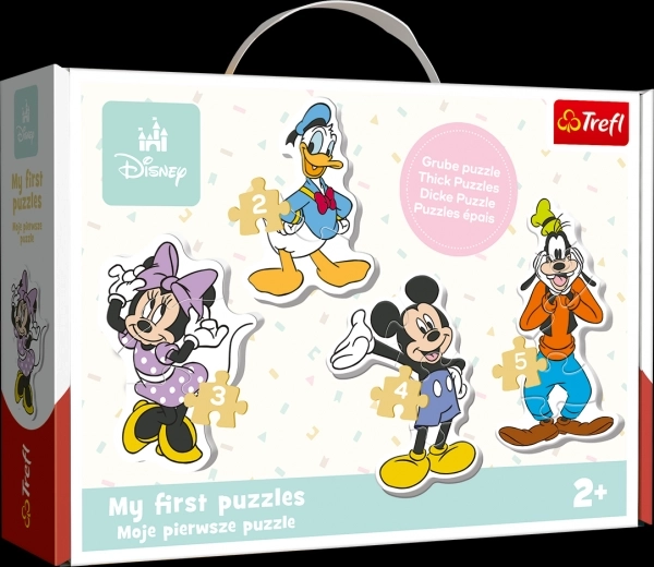 Baby puzzle Disney: Mickey a přátelé 4v1