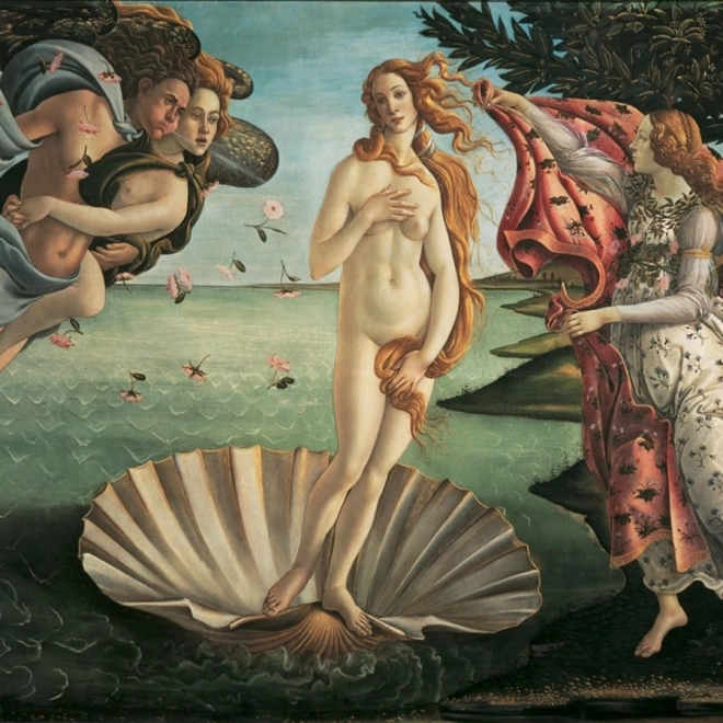 Ravensburger Puzzle Art Collection: Zrození Venuše 1000 dílků