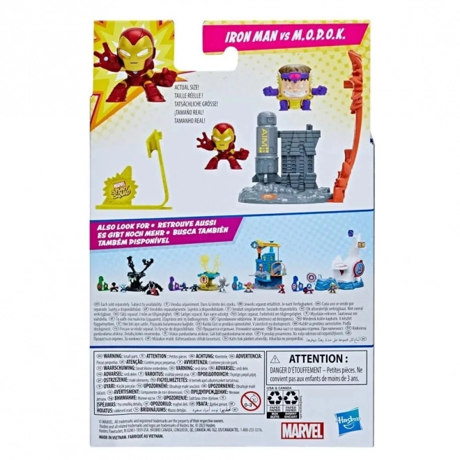 Figurky Heroes vs Villains, Iron Man a M.O.D.O.K.